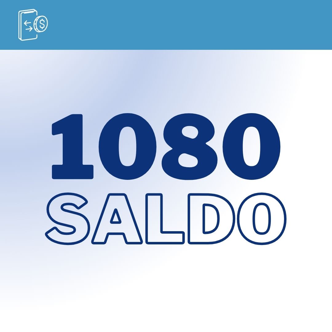 1080 DE SALDO