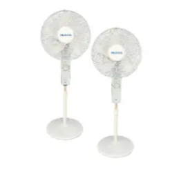 Combo 2 Ventiladores Recargables 16 Milexus Blanco"