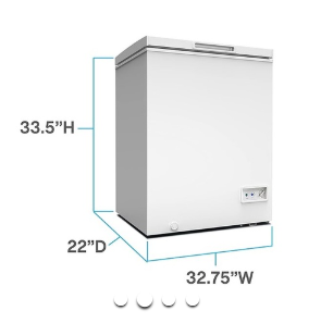 Freezer de 7 pies Avanti CF7F0W