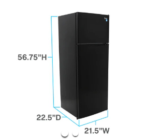 Refrigerador Negro E-STAR Avanti 7.4 cu.ft