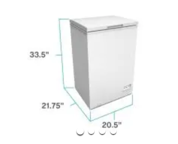 Freezer Avanti 3.5 cu.ft CF35F0W