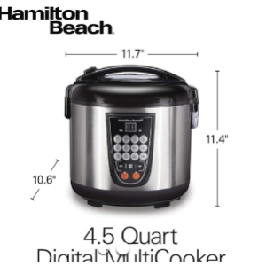 Olla Multiuso 4.5 litros Hamilton Beach