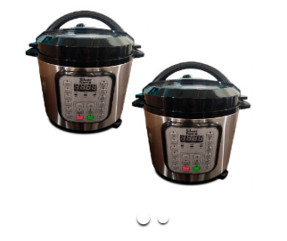 Combo 2 Ollas eléctricas Silver Home 6L