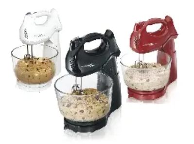 Batidora de pie Bowl de vidrio