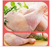 Pollo x Cuartos 5 lbs