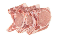Chuletas de Cerdo 4lb .